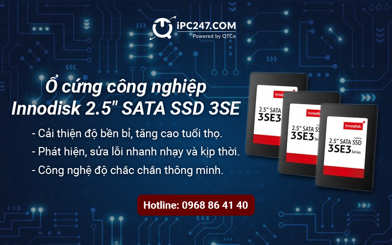 Ổ cứng công nghiệp Innodisk 2.5" SATA SSD 3SE